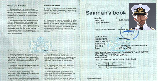 91  Marshall islands seamans discharge book for Business