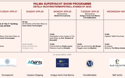 Palma Boat Show, Apr 27 – May 1  –   STAND SY34/35