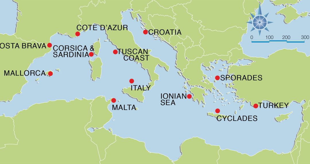 COVID tourism & yachting rules/regs around the Med  (updated 1-Jul)