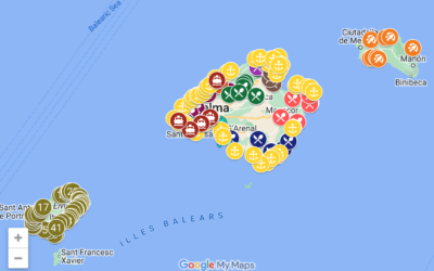 Balearics – Anchorages, Beach Clubs, Restaurants