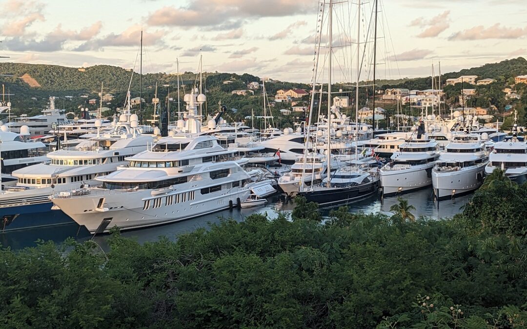 ESTELA at Antigua Charter Yacht Show