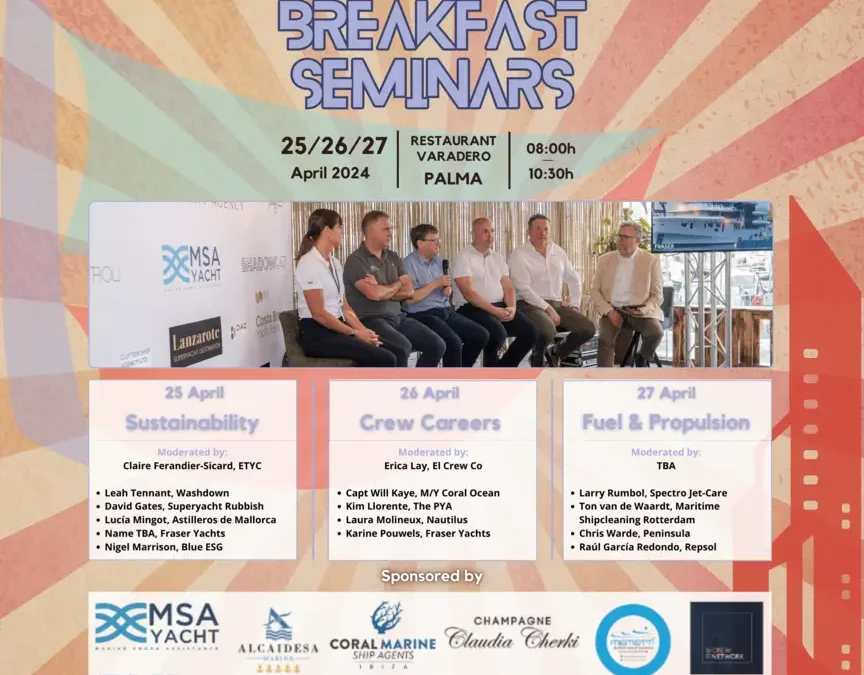 Book your place at ESTELA’s FREE Breakfast Seminars!
