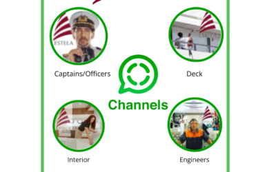 Introducing ESTELA’s yacht crew recruitment WhatsApp channels